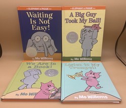 Lot of 4 - Elephant and Piggie Books by Mo Willems - Hardcover. *Pre-Own... - £10.89 GBP