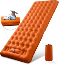 Meetpeak Camping Sleeping Pad - 5 Inch Extra Thick Inflatable Sleeping Mat - £47.86 GBP