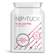 Nip &amp; Tuck BOOB-JOB Tablet Breast Enhancement Pills Super Strength - £102.42 GBP