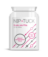 NIP &amp; TUCK BOOB-JOB TABLET BREAST ENHANCEMENT PILLS SUPER STRENGTH - £101.14 GBP