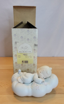 Precious Moments Safe in the Arms of Jesus - 1992 Figurine Statue Baby on Cloud - £11.98 GBP