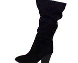 DV by Dolce Vita Numbra Boot Women&#39;s Boot Black Slouch Suede Pull On 10 New - £27.59 GBP