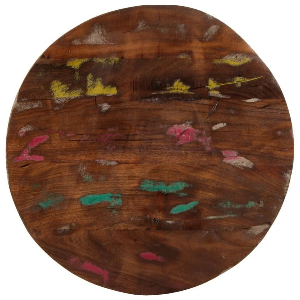 vidaXL Table Top Mixed color finish Solid reclaimed wood Medium Durable - $98.34