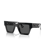 VERSACE VE4431 538087 Black Frame Dark Grey Lens 50mm Women&#39;s Sunglasses - $262.35