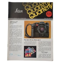 Leica Quarterly Newsletter | January 1981 | R4 | Pradolux RT300 - $9.99