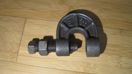 Heavy Duty Beam Clamp FIG 29, 3/4&quot; Bolt w/ Lock 1 1/8&quot; opening. - £14.98 GBP