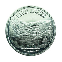 Canada Coin Token 1 Dollar 1982 Banff Lake Louise 01450 - $22.49
