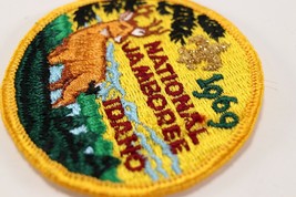 Vintage 1969 National Jamboree Idaho Round Boy Scouts America BSA Camp Patch - £9.26 GBP