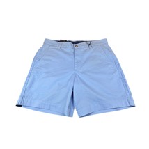 Crown Ivy Shorts Mens 33 Blue Sky Motion Flex Waist Classic Summer Chino - $370.40 MXN