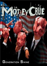 MOTLEY CRUE Generation Swine FLAG CLOTH POSTER BANNER CD Glam Metal - $380.15 MXN