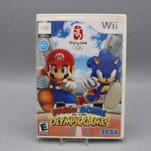 Mario &amp; Sonic at the Olympic Games (Nintendo Wii, 2007) Tested &amp; Works - £11.62 GBP