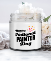 Painter Candle - Happy National Day - Funny 9 oz Hand Poured Candle New ... - £15.91 GBP