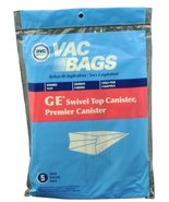 GE Swivel Top Canister Vacuum Cleaner Bags, DVC Replacement Brand, desig... - £3.01 GBP
