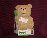 15&quot; Talking Ted Teddy Bear Plush Toy Box Tags Moving Mouth Commonwealth ... - $174.99
