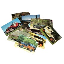 Assorted and Vintage Automobile Postcards  - $23.00