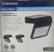 Westinghouse 1000 Lumens Linkable Solar Motion-Activated LED Security Li... - $49.01