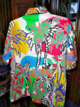 Robert Graham Men's Tres Palms Short Sleeve Shirt Size 3XL image 3