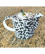 2008 PAUL CARDEW Small Crossword Puzzle Teapot, Large Creamer or Art Piece - $30.20 CAD