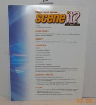 Screenlife Deluxe Movie Scene it DVD Board Game Replacement Instructions... - $4.90