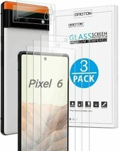 3+2 Pack OMOTON Screen Protector for Google Pixel 6 + 2 Pack Camera Prot... - £28.84 GBP