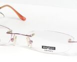 Animo D59-1 A-16 LILAC / SILVER EYEGLASSES GLASSES RIMLESS 52-19-138mm G... - $39.60