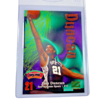 Tim Duncan 1997-98 Skybox Z-Force Rookie Card RC #111 Spurs - £3.74 GBP