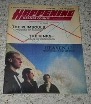 Heaven 17 Plimsouls The Kinks Happening Magazine Vintage 1983 - $24.99