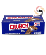 Full Box 18x Bars Crunch Creamy Milk Chocolate Crisped Rice Candy Bars |... - $72.98 CAD