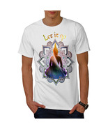 Wellcoda Buddha Mindfull Zen Mens T-shirt, Let It Go Graphic Design Prin... - £14.74 GBP+