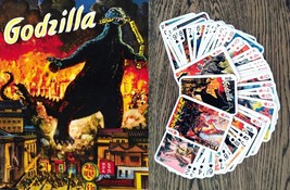 Kaiju Playing Cards - Godzilla Rodan Mothra Kong Vintage Japan Movie Pos... - $320.98 MXN