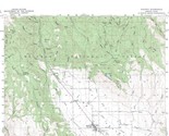 Halfway Quadrangle, Oregon-Idaho 1957 Topo Map USGS 15 Minute Topographic - $21.99