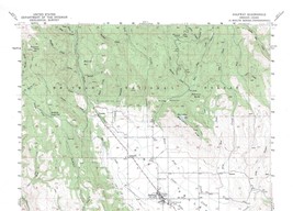 Halfway Quadrangle, Oregon-Idaho 1957 Topo Map USGS 15 Minute Topographic - £17.30 GBP