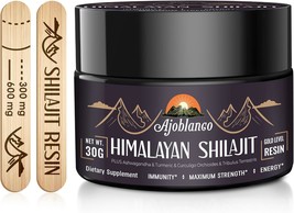 600mg Shilajit Pure Himalayan Organic Shilajit Resin - Himalayan Shilajit Resin  - £34.24 GBP