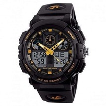 Analogue - Digital Sports Multi Functional Black Dial Watch for Mens Boys - £21.34 GBP