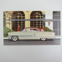 Packard Patrician Automobile Postcard The Greenbrier WV Vintage 1950s UNPOSTED - £23.97 GBP