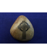 Celtic Christian Cross Jesus Christ River Rock Holy Bible Scottish Gaeli... - £17.20 GBP