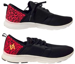 Vevo Active Womens Aly Black Athletic and Training Shoes (10 Wide) Pre-O... - $23.75