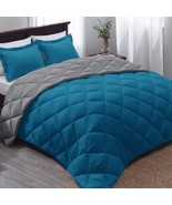Basic Beyond King Size Comforter Set - Red and Black Buffalo Plaid Comfo... - $56.09