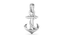 925 Sterling Silver Ship Anchor Pendant Stylish and Fashionable 20 mm - £22.39 GBP