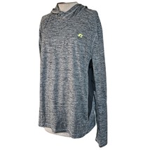 Grey Hooded Long Sleeve Dri Power Size Large - $24.75