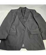 Vtg Formalwear Int. FWI Tuxedo Jacket &amp; Vest  Mens 42R Black Formal Suit... - €20,25 EUR