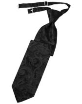 Black Tapestry Kids Necktie - £11.80 GBP