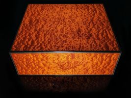Elie Bleu Dappled Sepele  Humidor 75 count NIB Made in France image 2