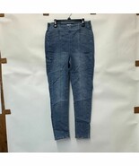 Free People Women 28 Light Blue Elastic Waistband Skinny Denim Jeans NWT... - €33,80 EUR
