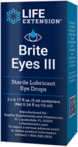 MAKE OFFER! 4Pack Life Extension Brite Eyes III 2 vials (5 ml each) dry eyes NAC image 1