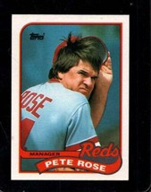 1989 Topps #505 Pete Rose Nmmt Reds Mg *X108404 - £1.95 GBP
