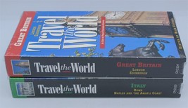 Lot of 2 Travel The World VHS - Great Britain and Italy - New - Sealed - £13.80 GBP