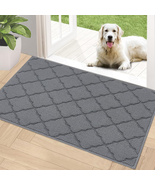 Indoor Door Mat, Front Door Rug 24&quot;X36&quot; Rubber Backing Non Slip Absorben... - $37.24