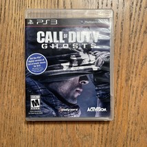 Call of Duty: Ghosts (PlayStation 3 PS3) Complete w/ Manual CIB Black Label - £3.50 GBP