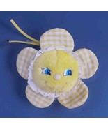 Vintage 1983 Dakin Baby Things Musical Flower Crib Toy Gingham Plush  - $1,403.03 MXN